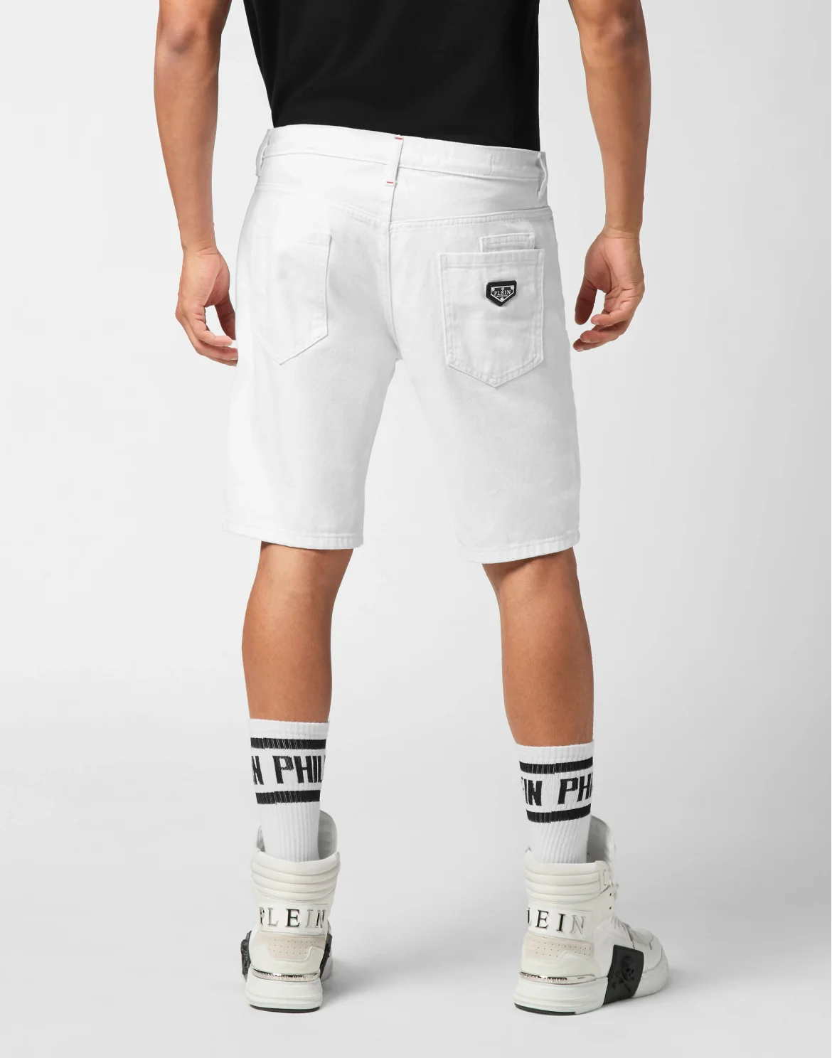 Denim Shorts Mykonos Fit, цвет: Белый