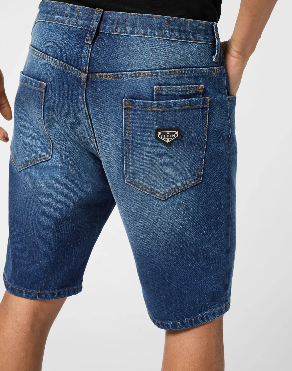 Denim Shorts Mykonos Fit, цвет: Синий