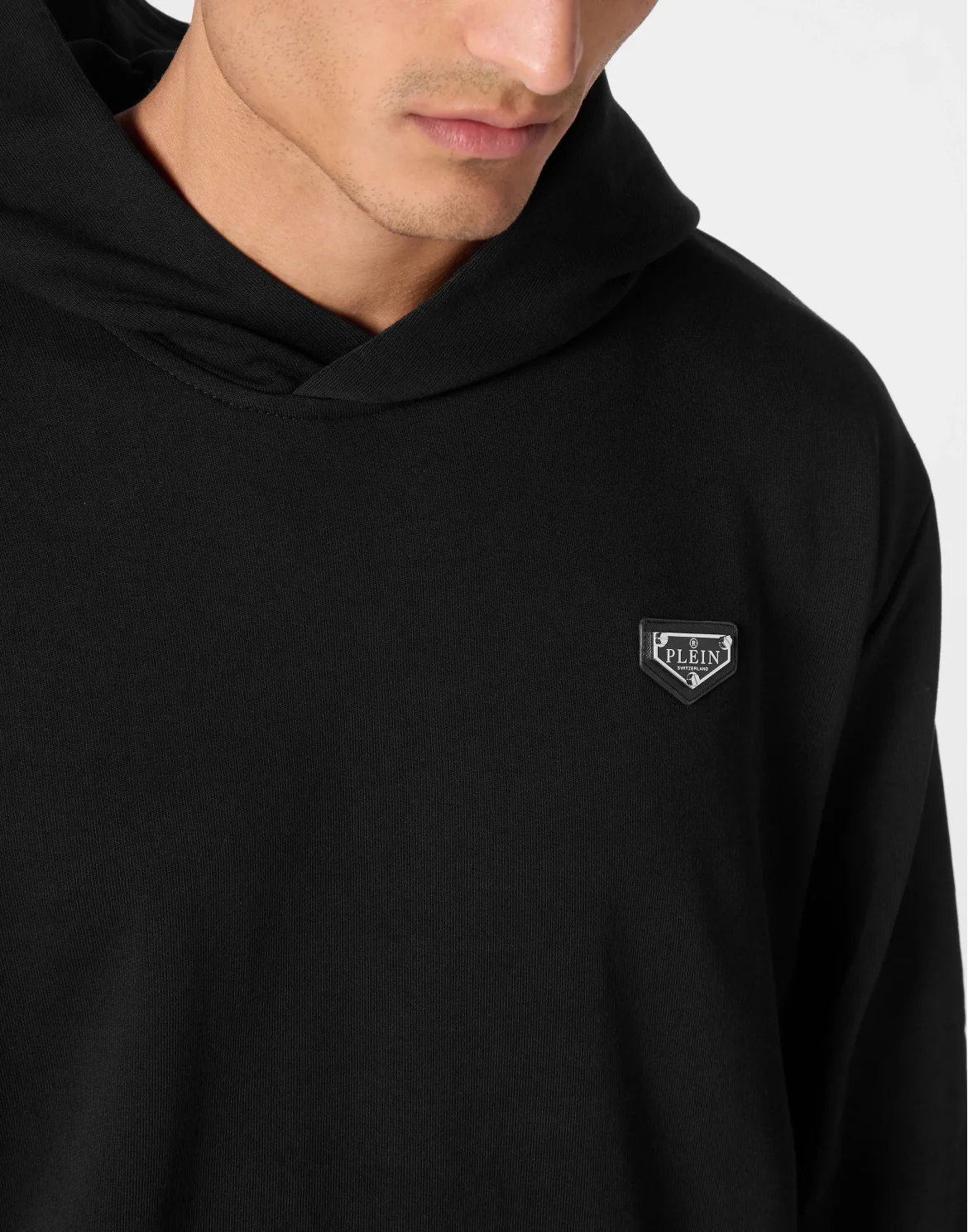 Hoodie Sweatshirt LS Iconic Plein, цвет: Черный