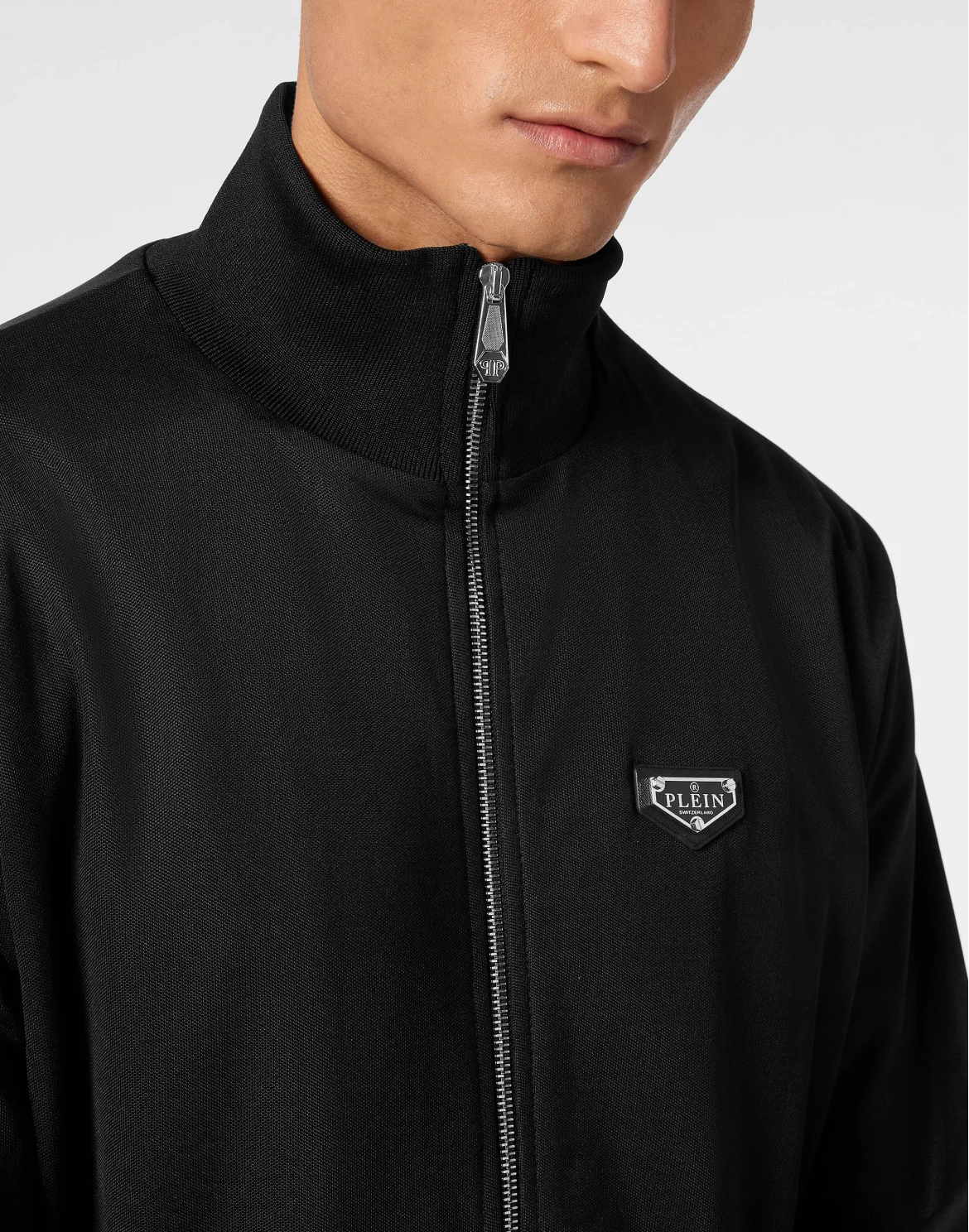 Jogging Jacket LS Iconic Plein, цвет: Черный