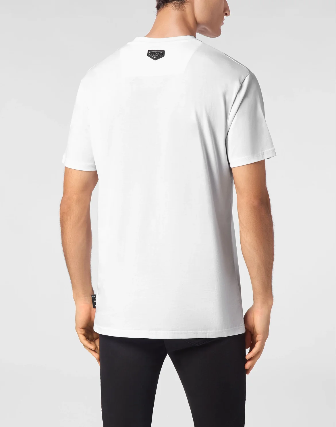 T-shirt Round Neck SS King Plein, цвет: Белый