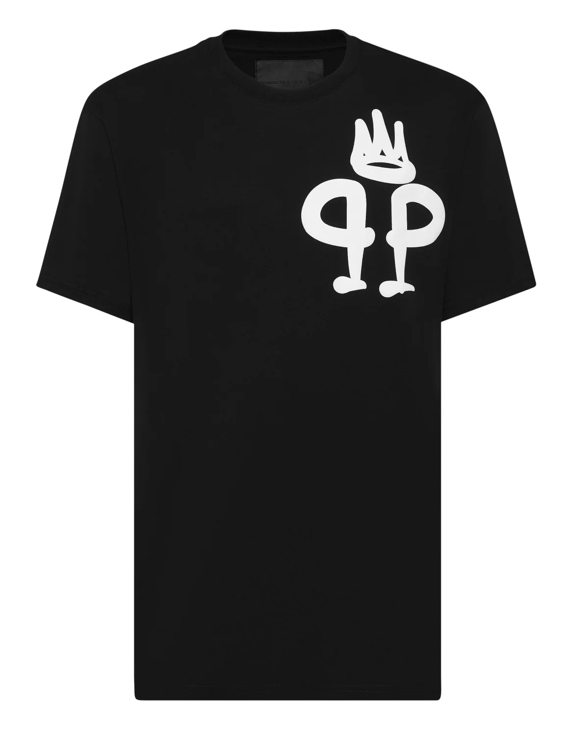 T-shirt Round Neck SS King Plein, цвет: Черный