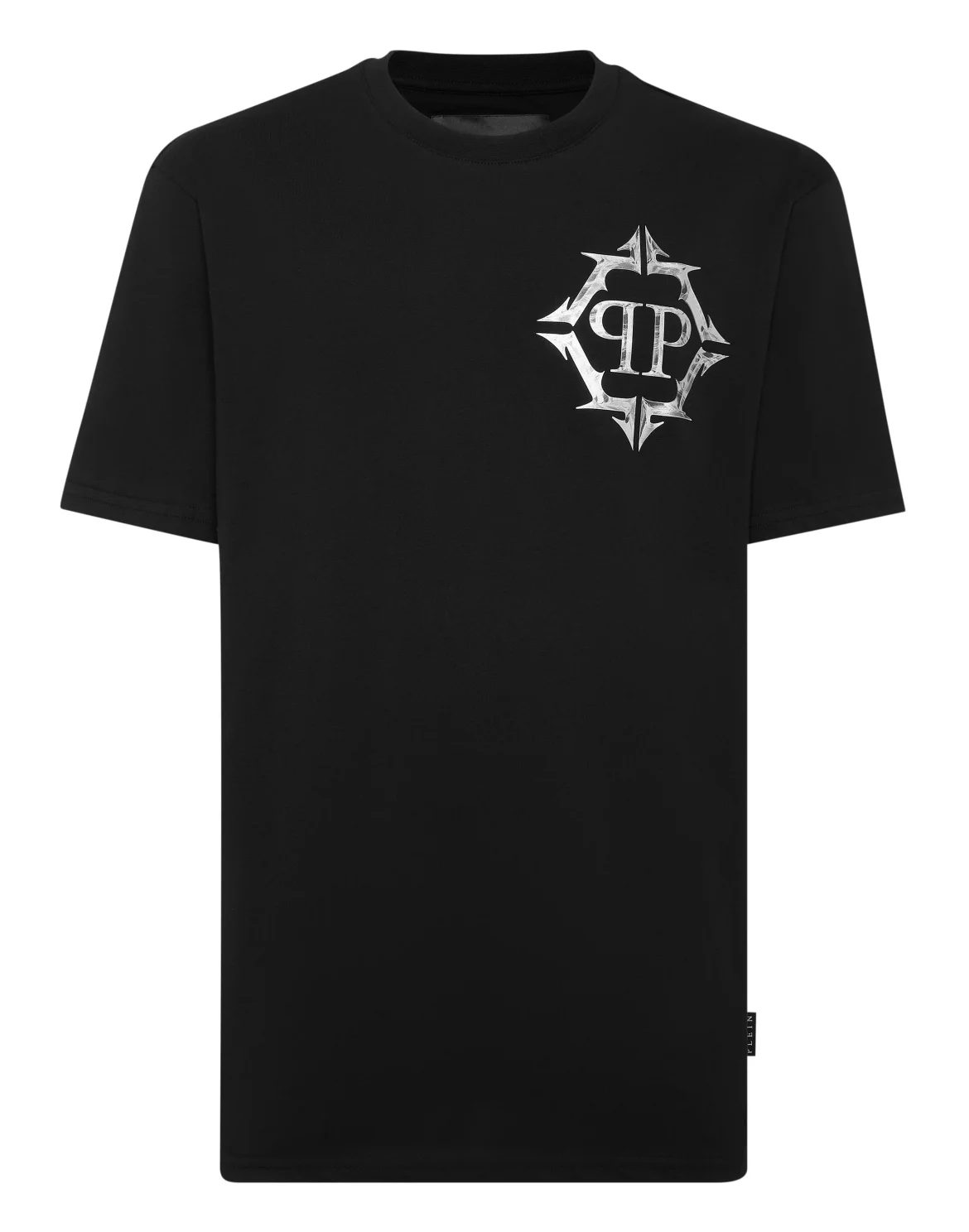 T-shirt Round Neck SS Chrome, цвет: Черный