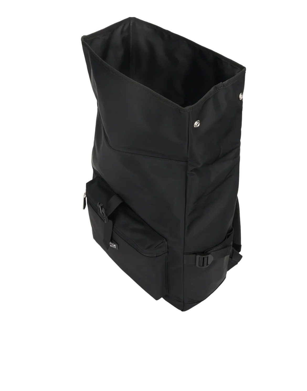 Nylon Box Backpack, цвет: Черный