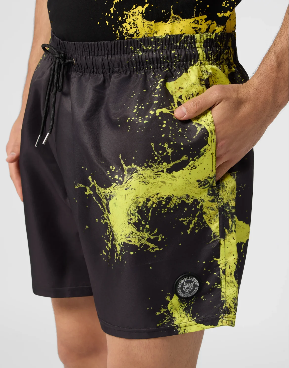 Nylon Shorts Splash, цвет: Черный