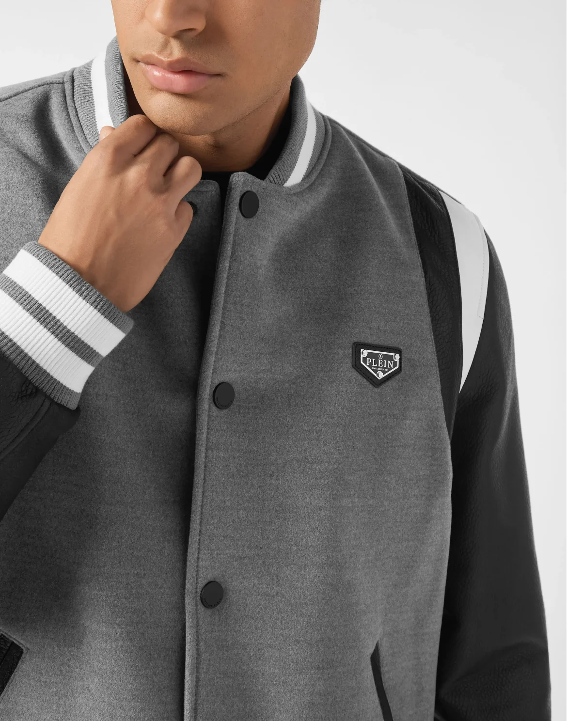 Composed Bomber Jacket, цвет: Серый
