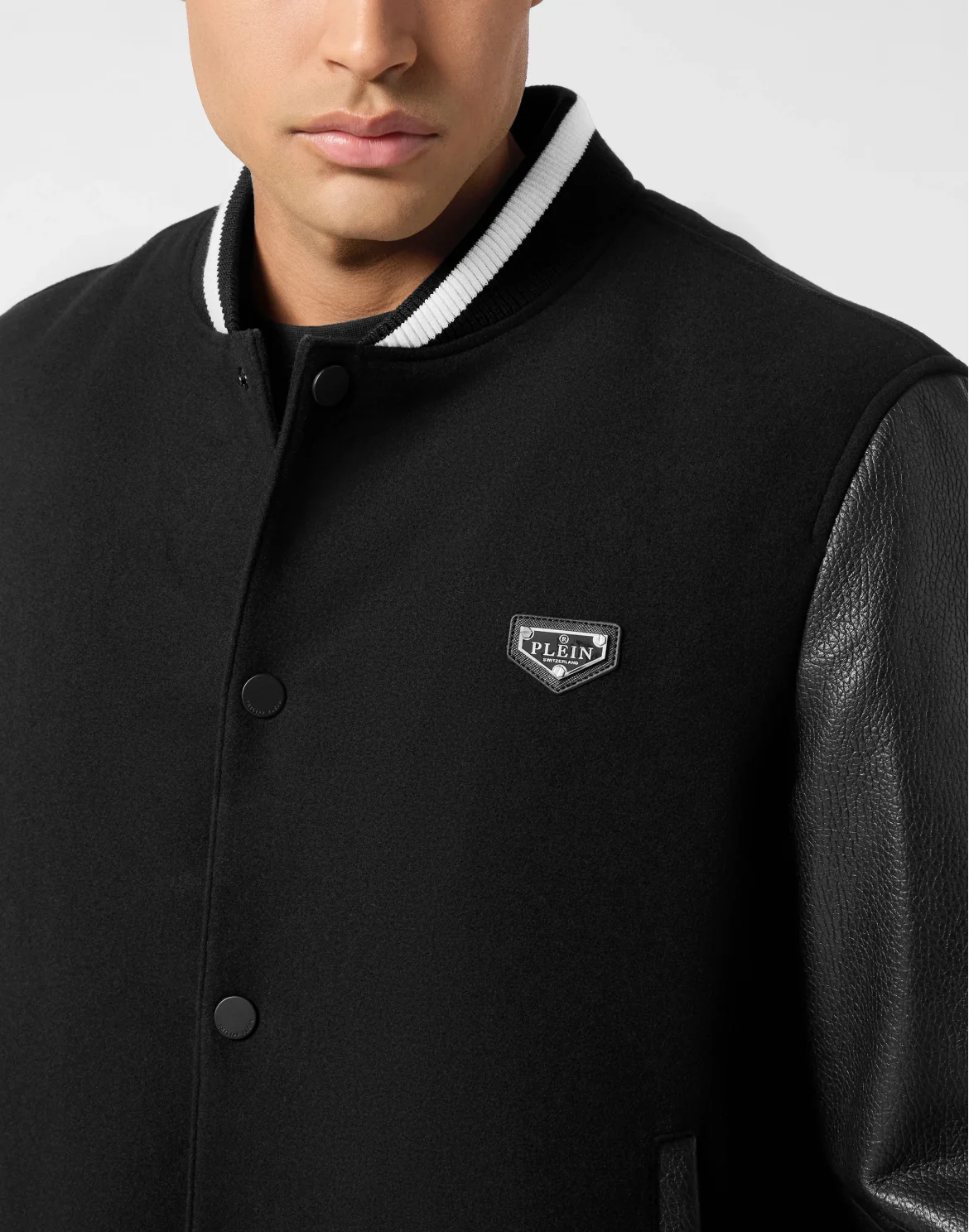 College Bomber Skull Stones, цвет: Черный