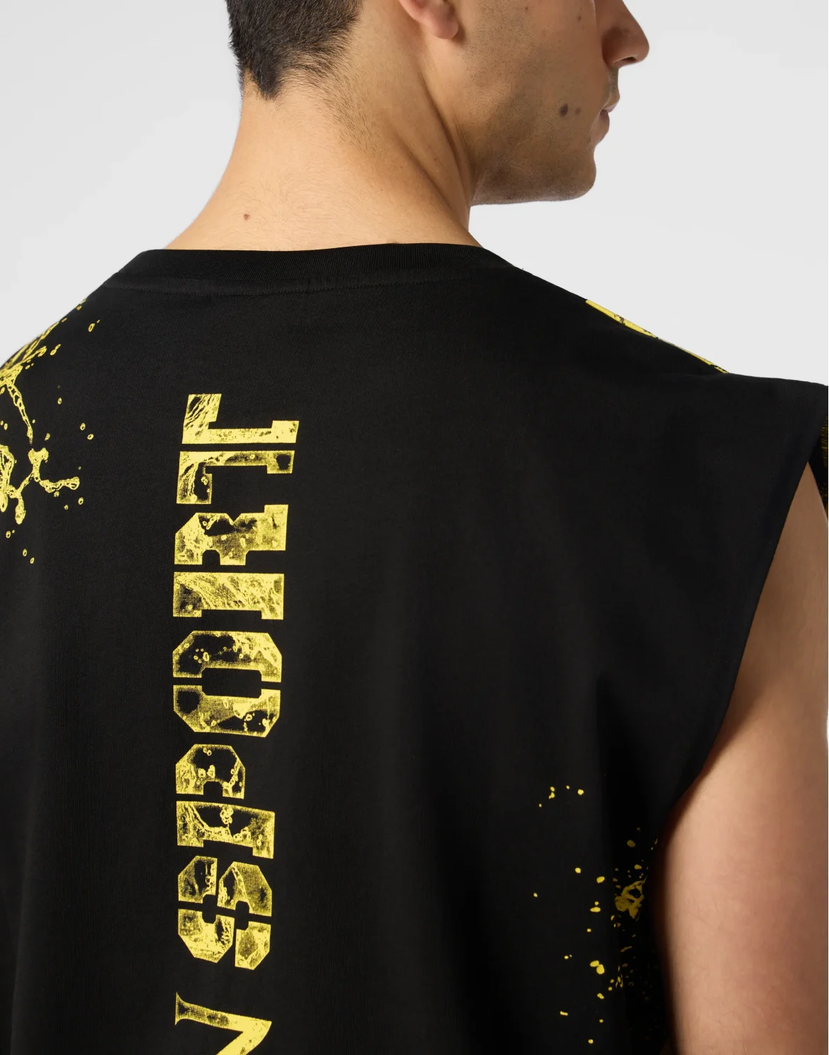 Tank Top Plein Sport Splash, цвет: Черный