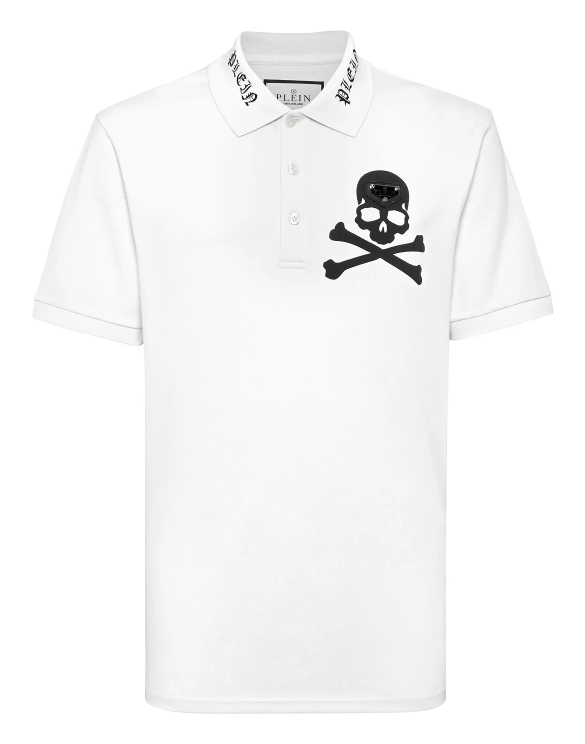 Polo T-Shirt Skull & Bones, цвет: Белый