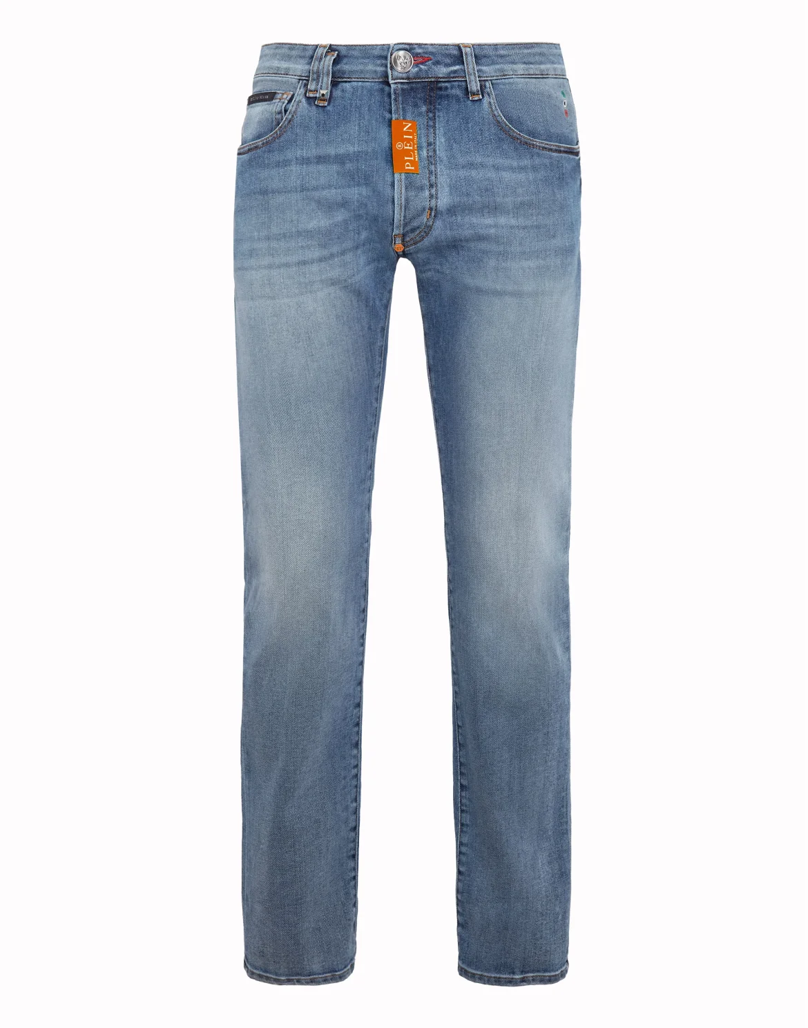 Straight Supreme Fit Jeans Basic, цвет: Голубой