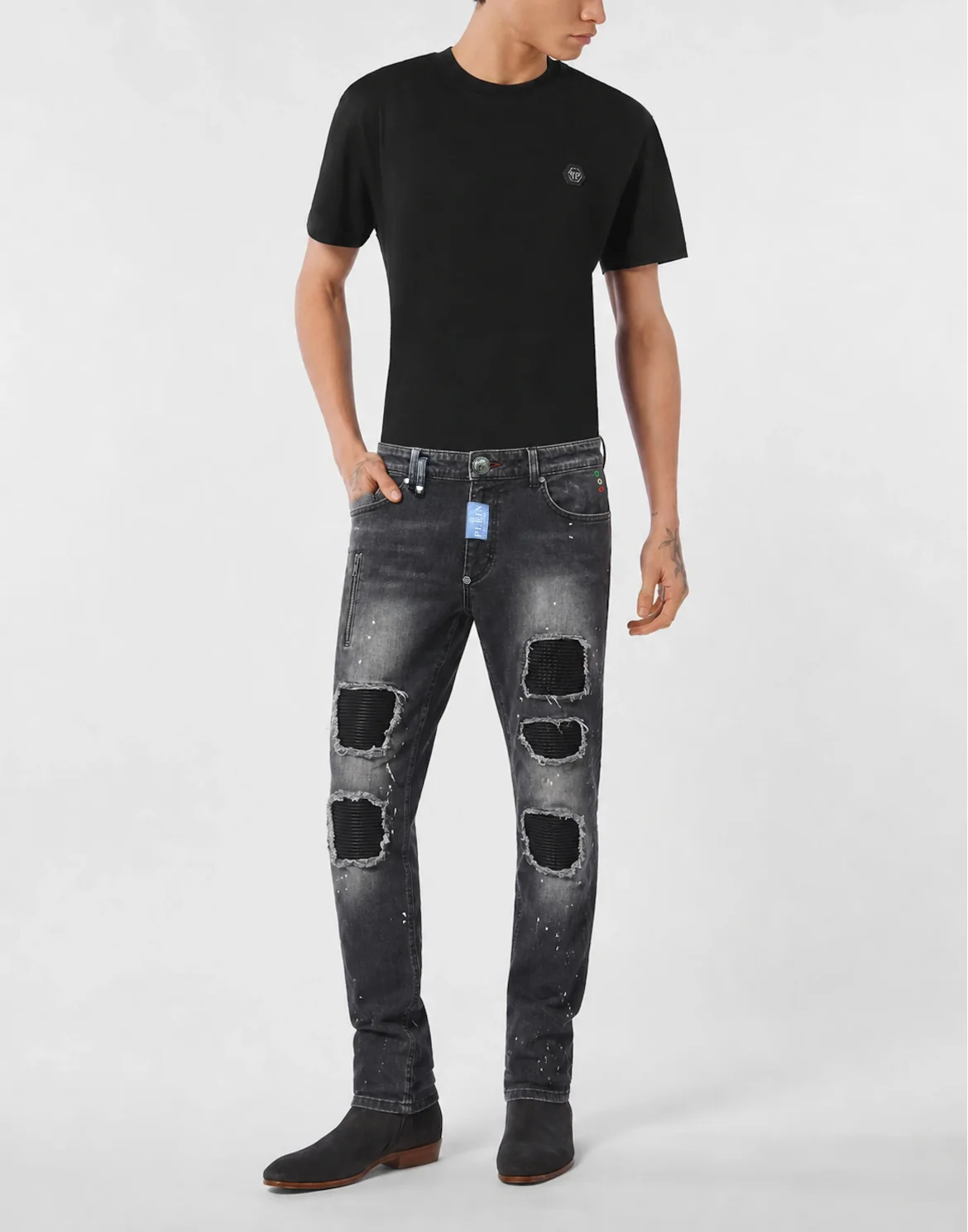 Rock Star Fit Jeans Basic, цвет: Серый