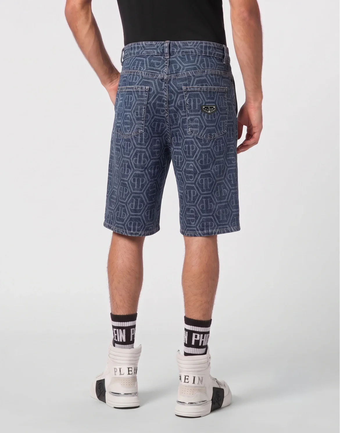 Denim Formentera Shorts Monogram Basic, цвет: Синий