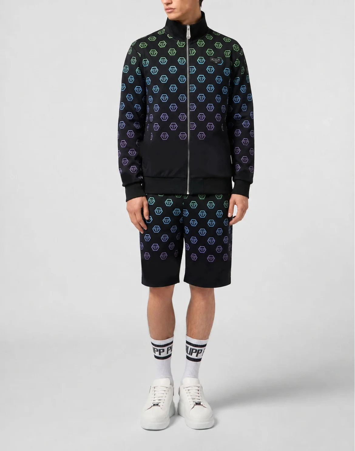 Jogging Shorts Monogram Degrade, цвет: Черный