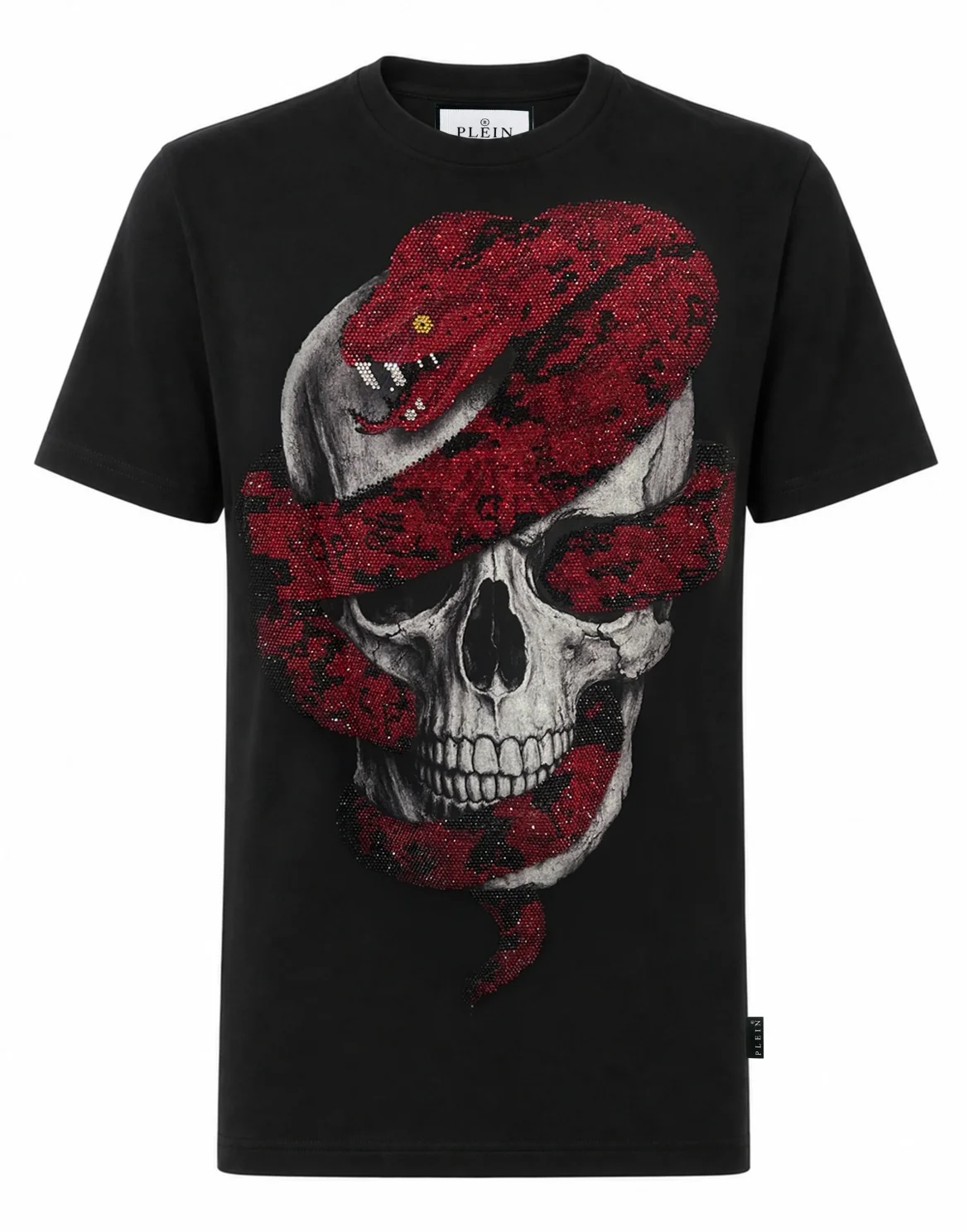Jersey T-Shirt Skull Snake, цвет: Черный