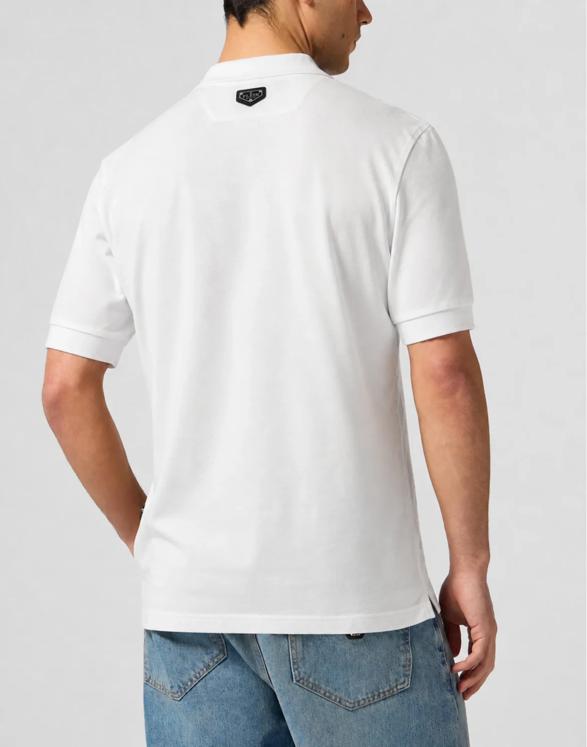 Polo T-Shirt Monogram Cut Cross, цвет: Белый