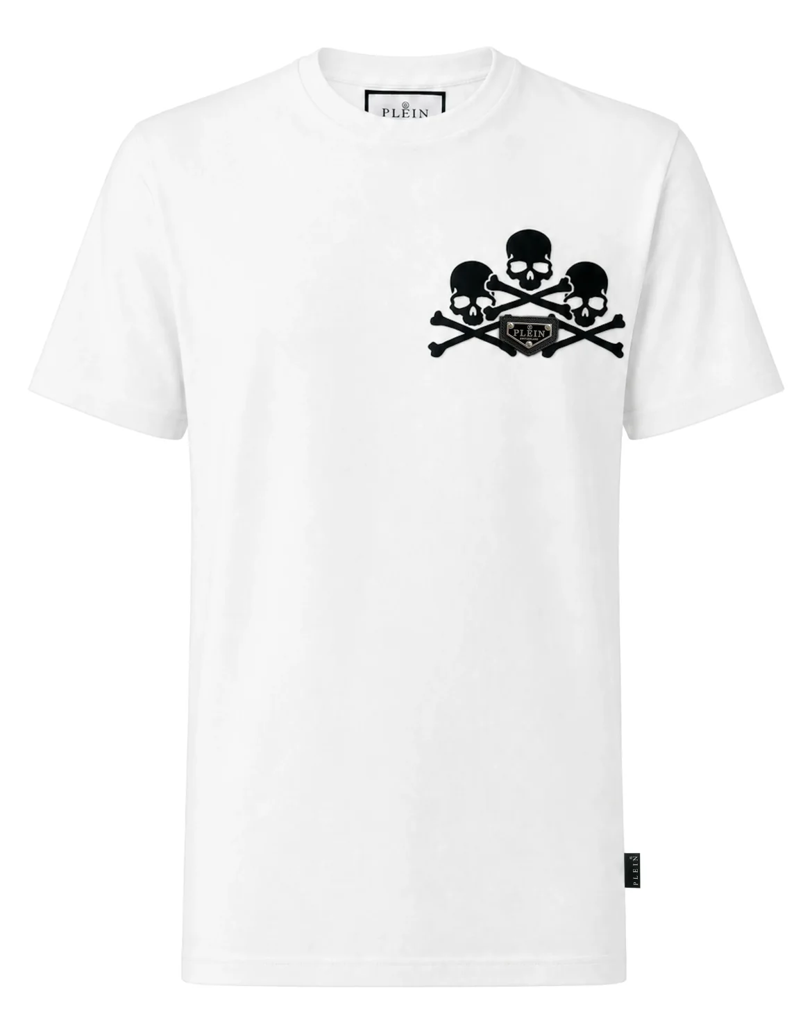 Jersey T-Shirt Plein Skulls, цвет: Белый