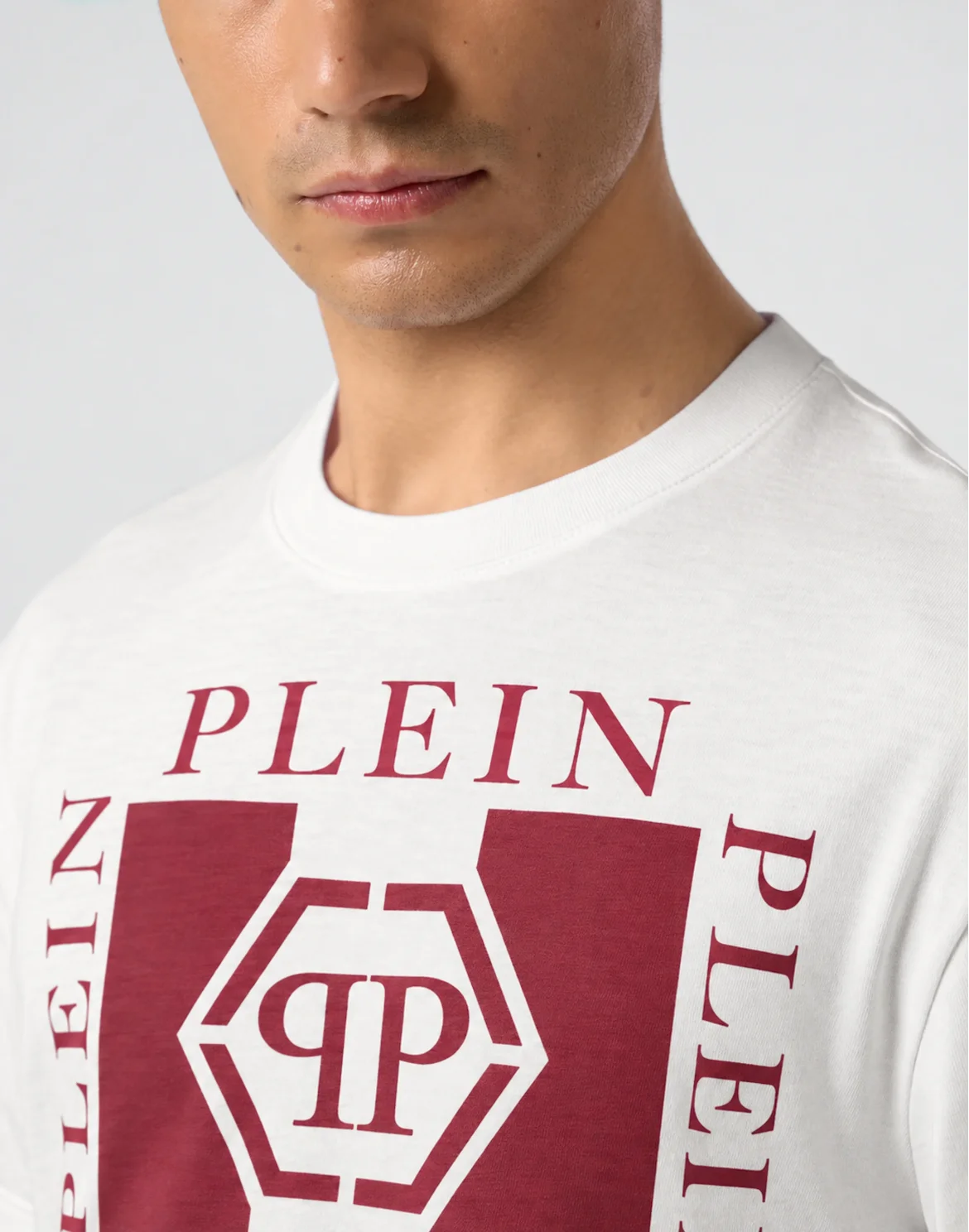 Jersey T-Shirt Plein PP, цвет: Белый