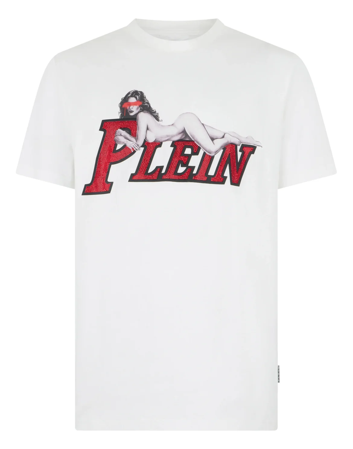 Jersey T-Shirt Plein Pin Up, цвет: Белый