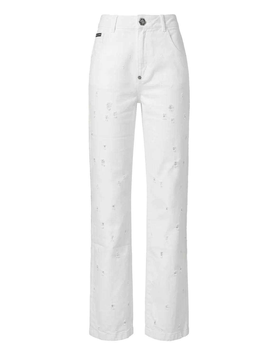 Straight Fit Jeans Mini Roedge, цвет: Белый