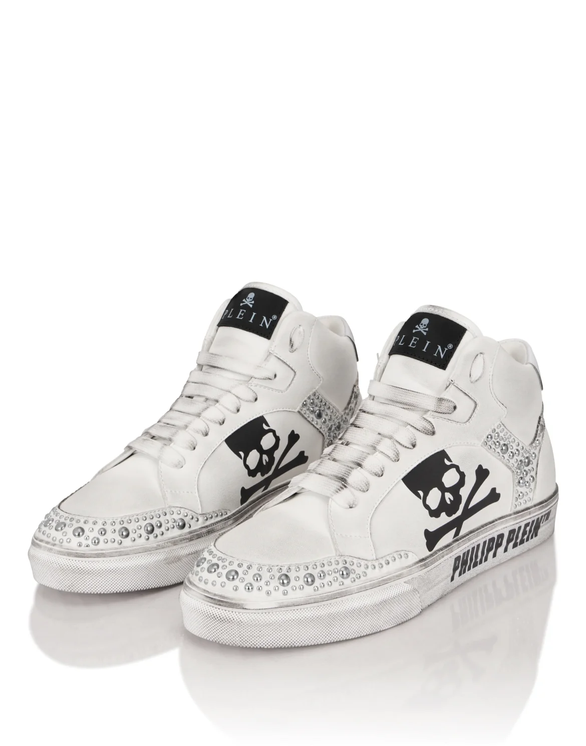 Hi-Top Sneakers Retrokickz Mix Studs, цвет: Белый