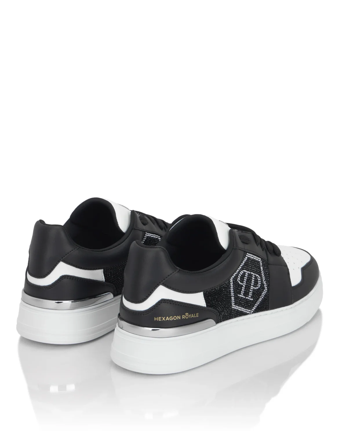 Lo-Top Sneakers Crystal Hexagon, цвет: Черный