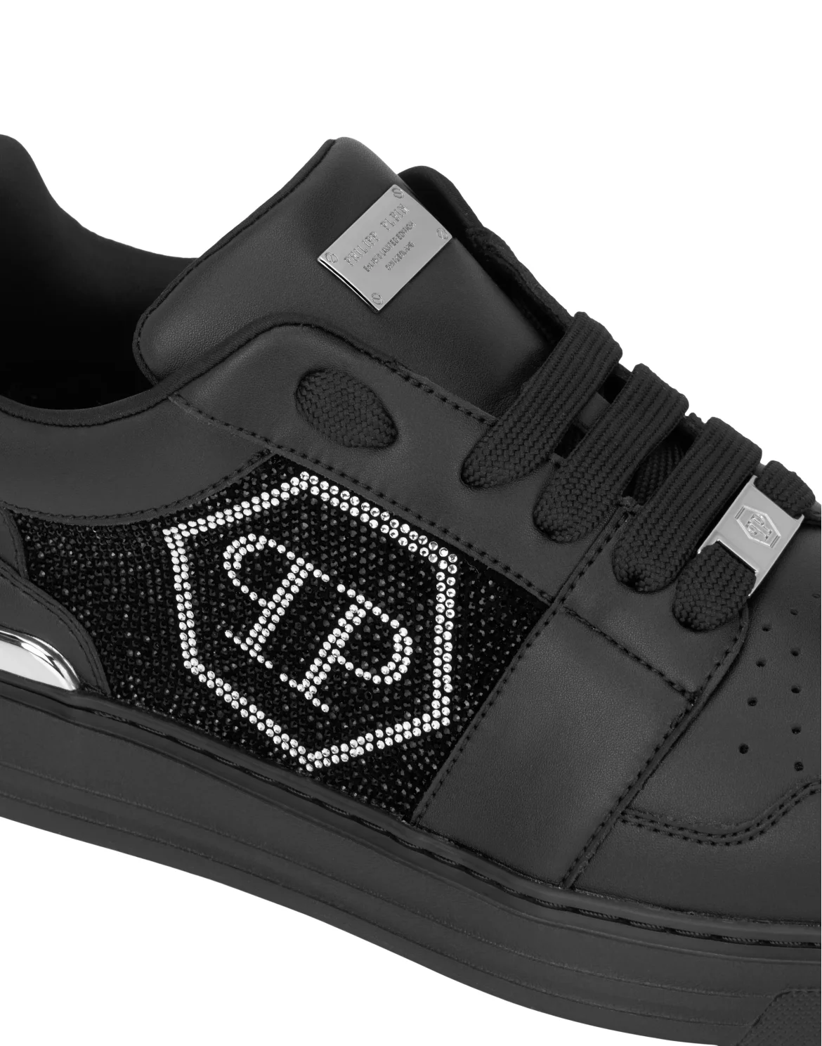 Lo-Top Sneakers Crystal Hexagon, цвет: Черный