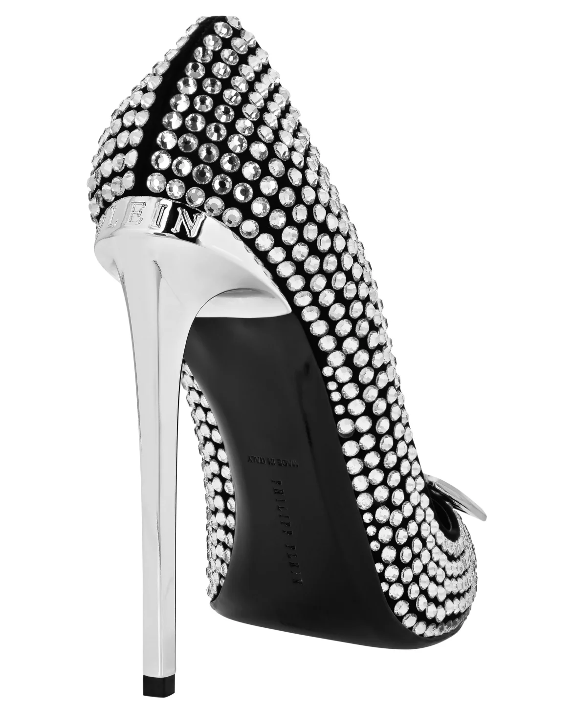 Strass High Heels Decollete Gothic Plein, цвет: Прозрачный