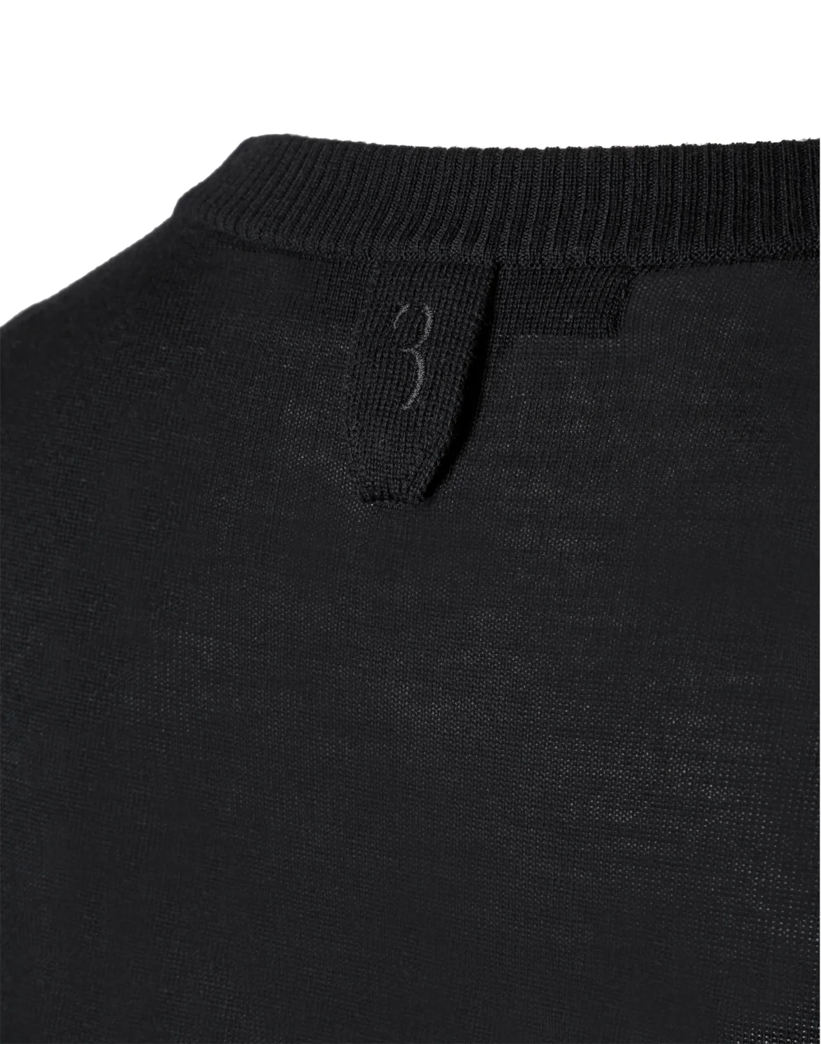 Pullover Round Neck LS "Another", цвет: Черный