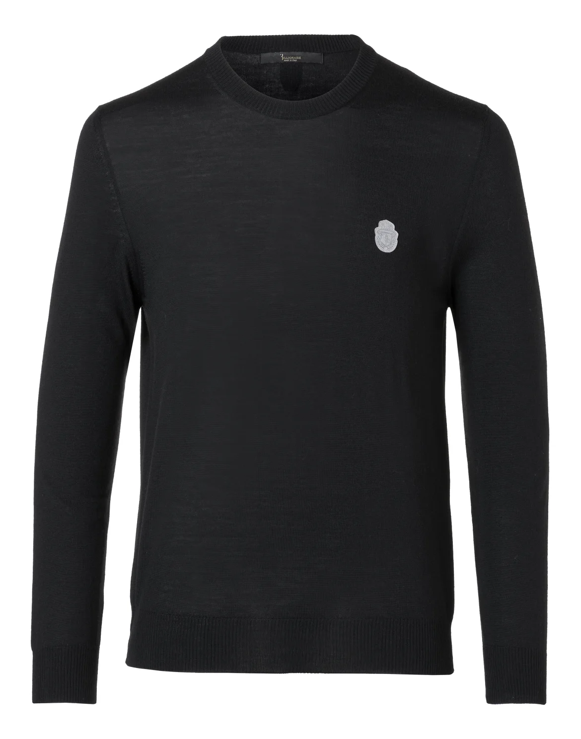 Pullover Round Neck LS "Another", цвет: Черный