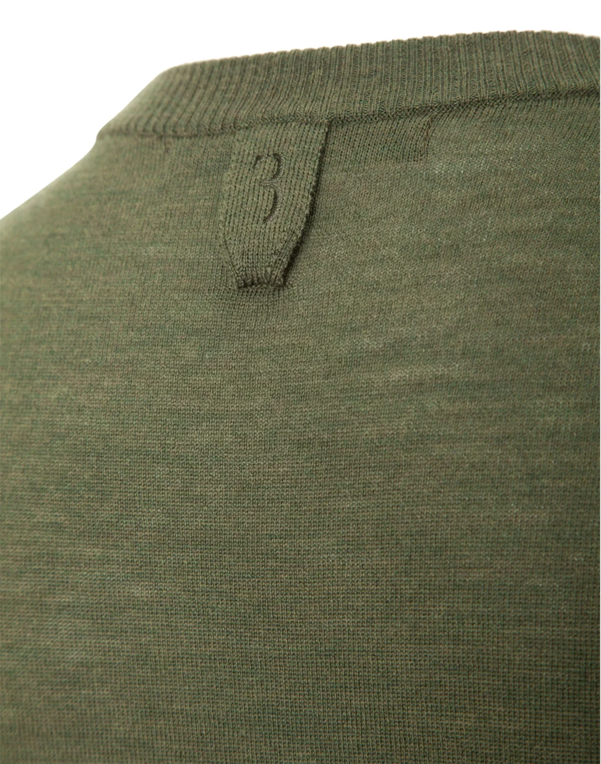 Pullover Round Neck LS "Another", цвет: Зеленый