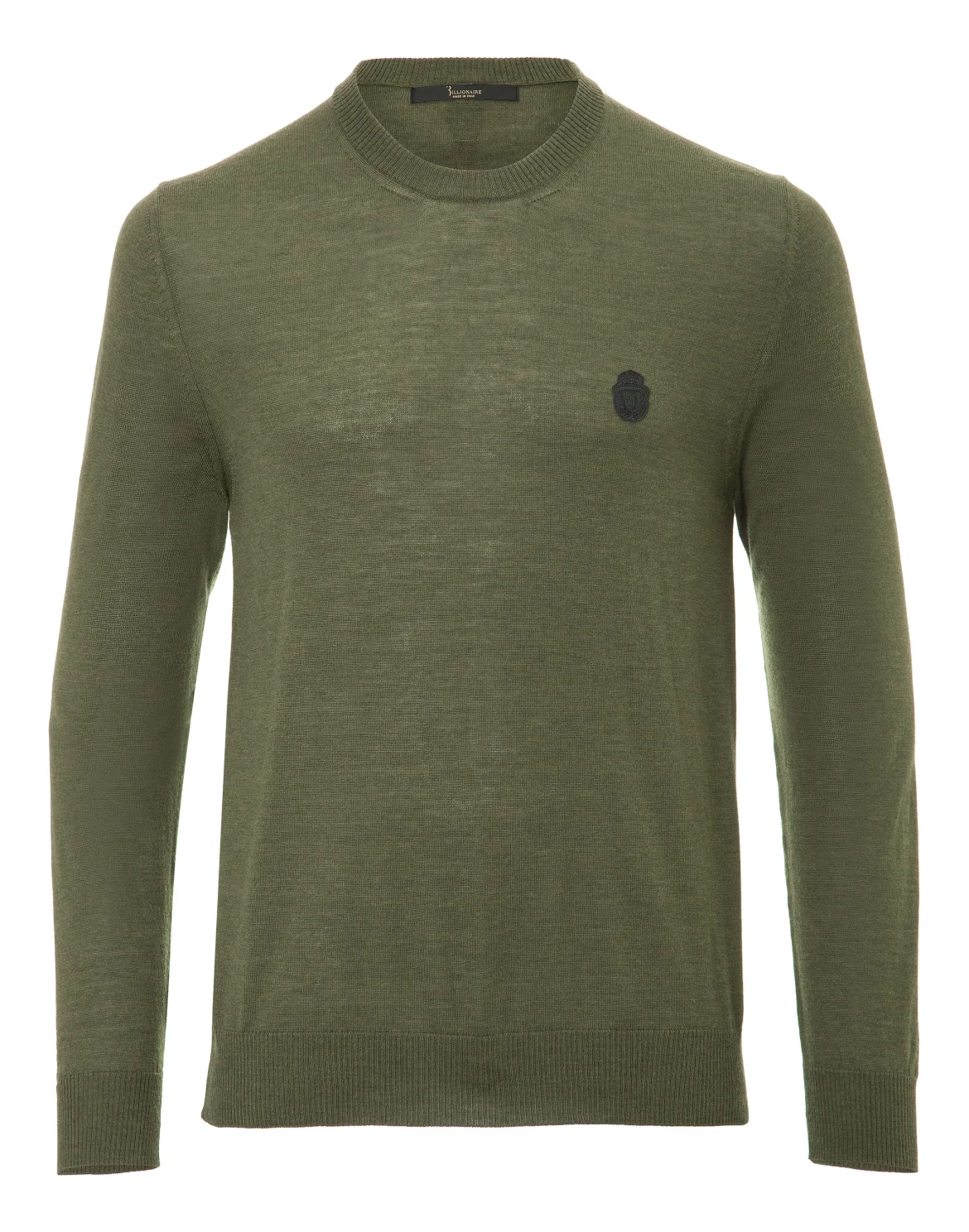 Pullover Round Neck LS "Another", цвет: Зеленый