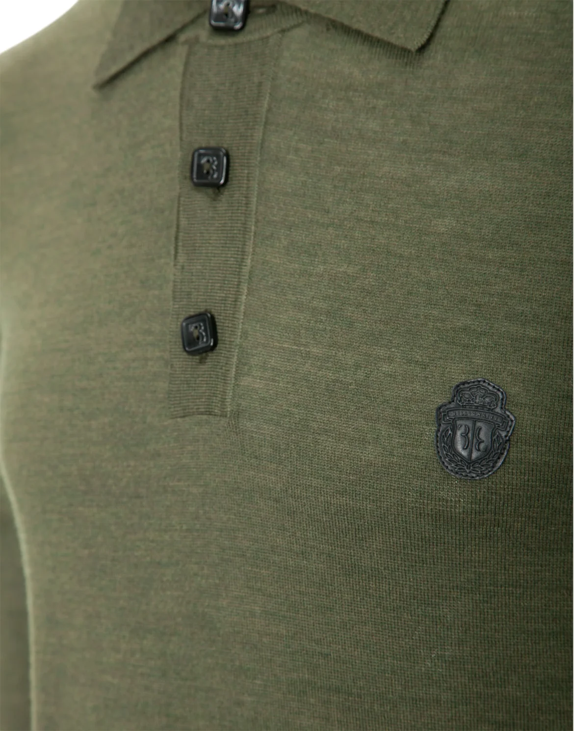Pullover Polo Neck LS "Chance", цвет: Зеленый