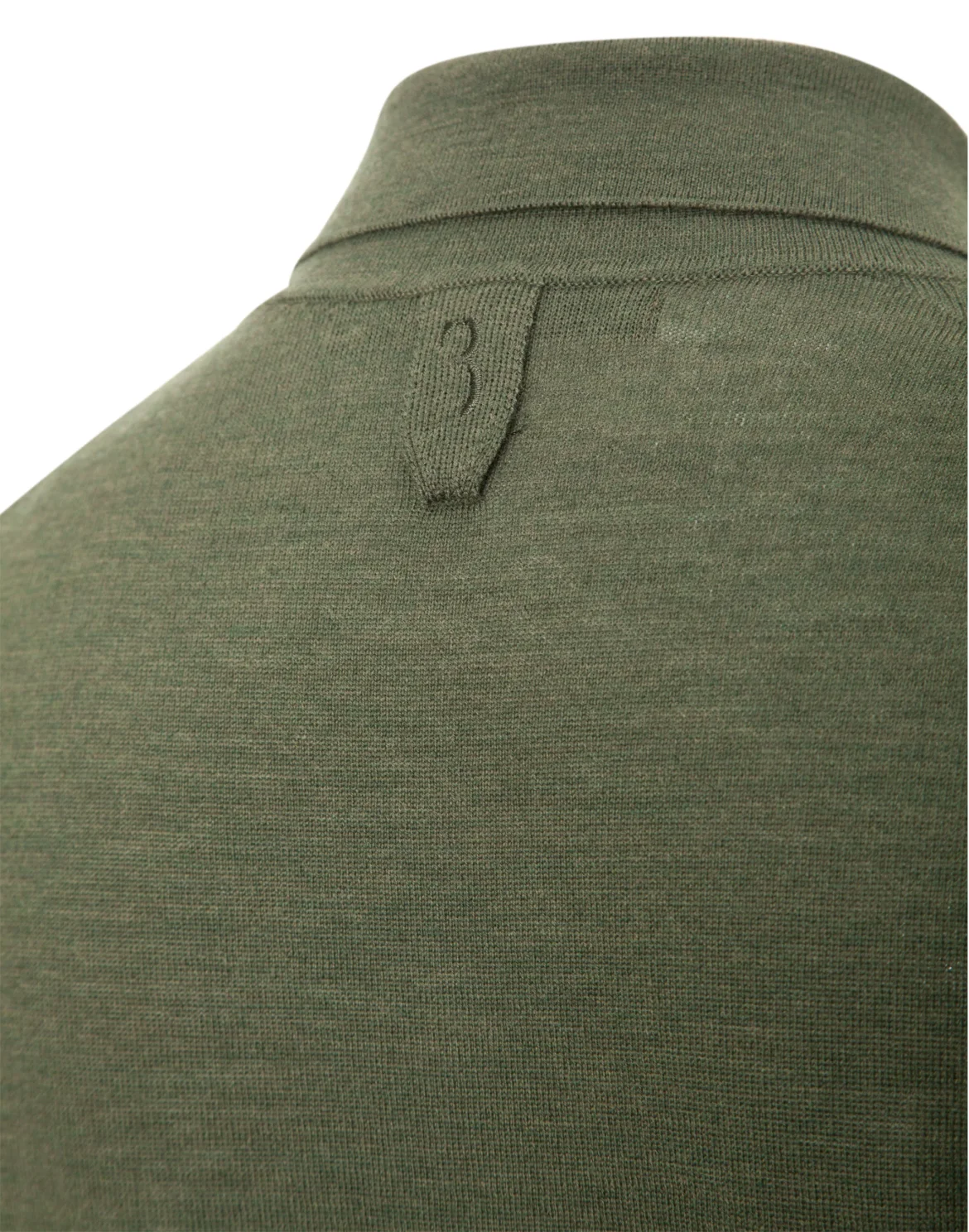 Pullover Polo Neck LS "Chance", цвет: Зеленый