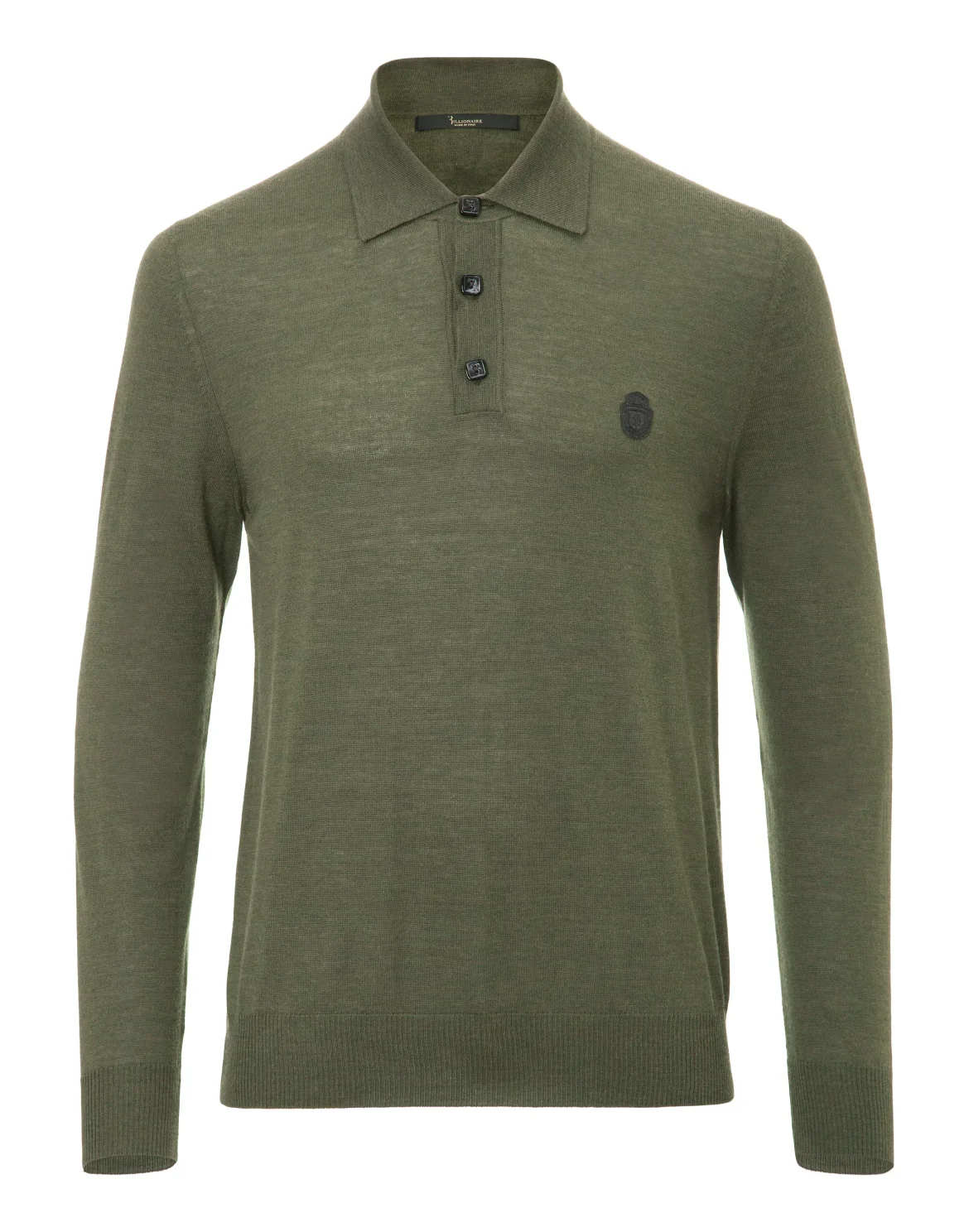 Pullover Polo Neck LS "Chance", цвет: Зеленый