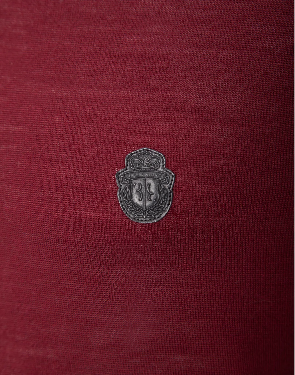 Pullover Polo Neck LS "Chance", цвет: Красный