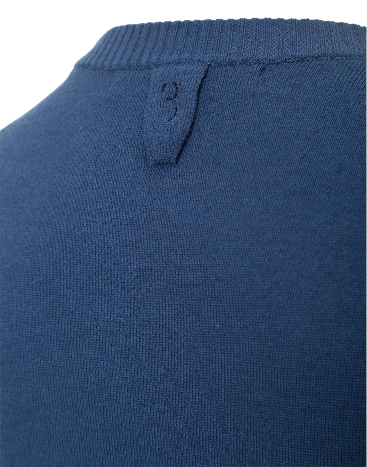Pullover Round Neck LS "Out", цвет: Синий