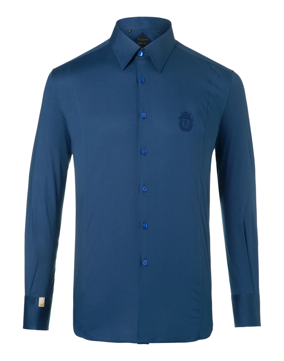 Shirt Diamond Cut LS "Krebbs", цвет: Синий