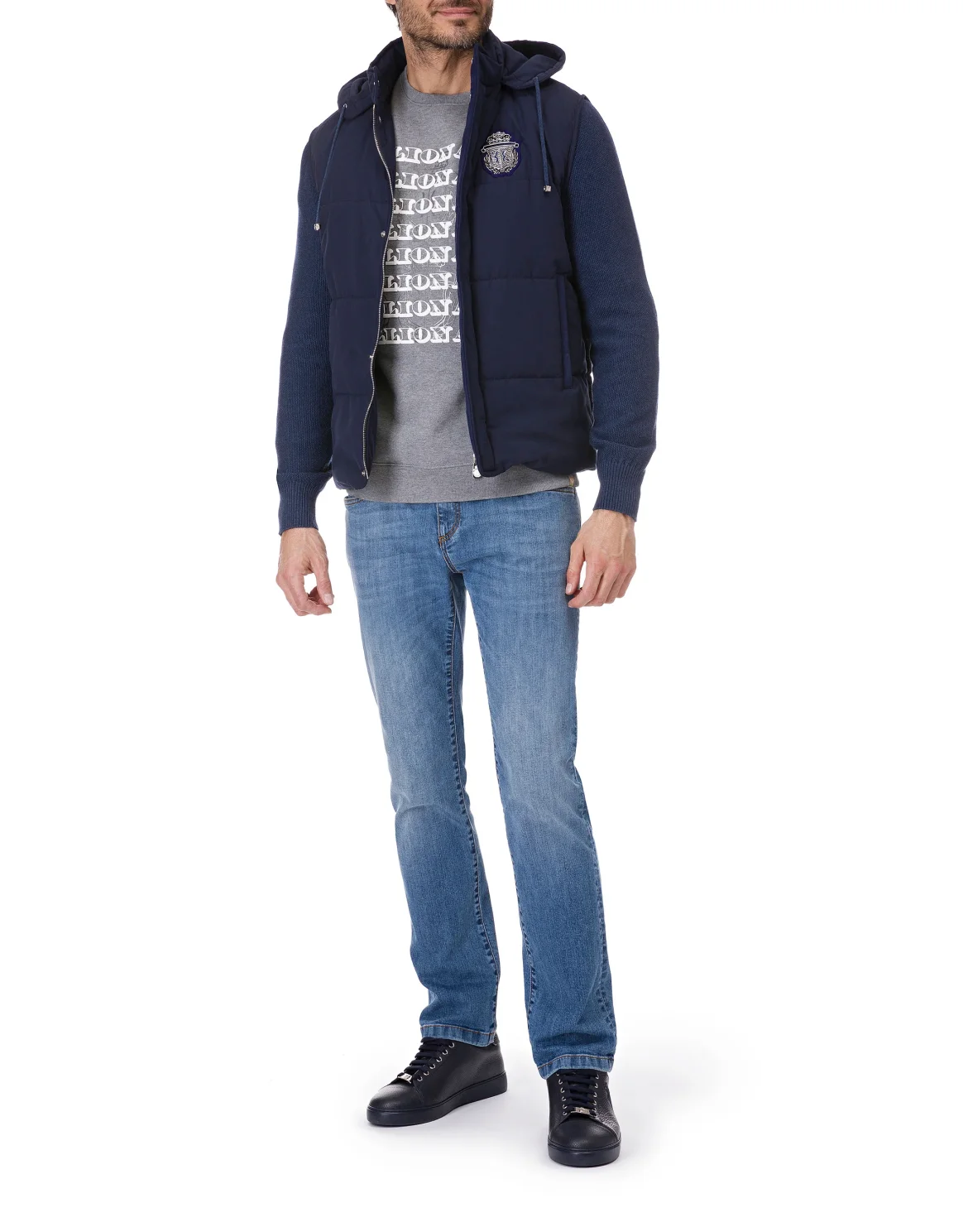 Sweatshirt LS "Colin", цвет: Серый