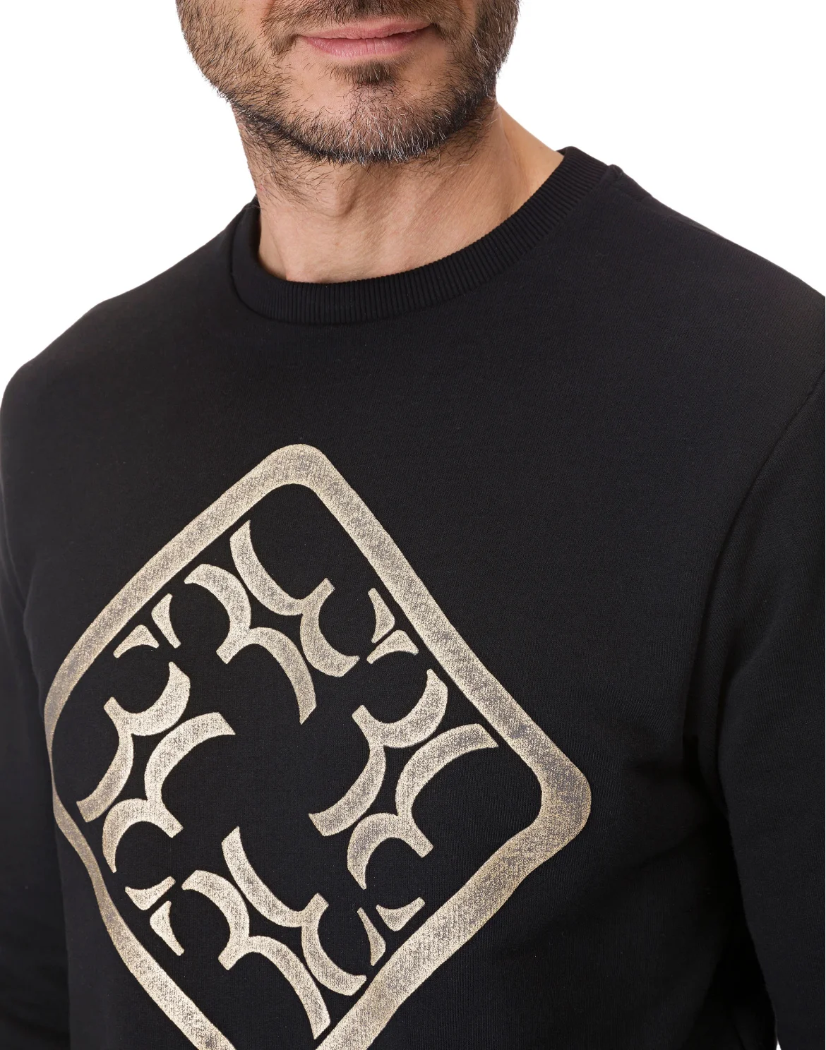 Sweatshirt LS "Roger", цвет: Черный