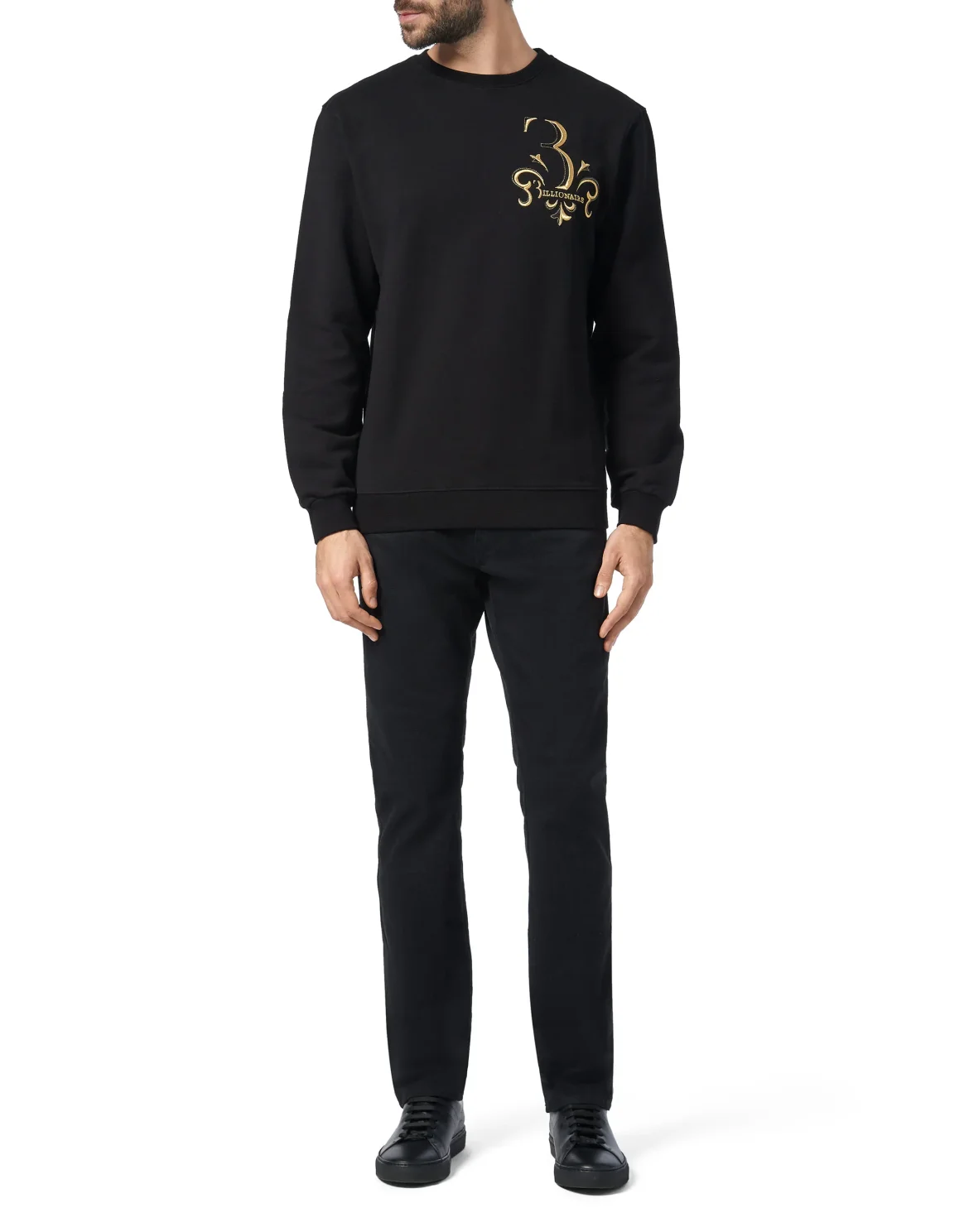 Sweatshirt LS "Lenny", цвет: Черный