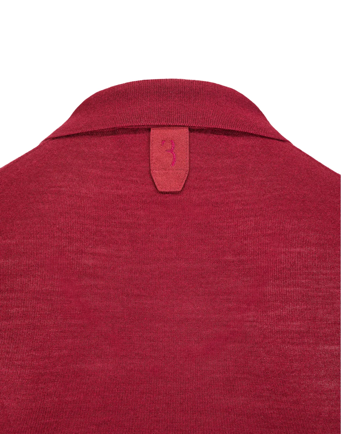 Pullover Polo-Neck LS "Cross", цвет: Красный