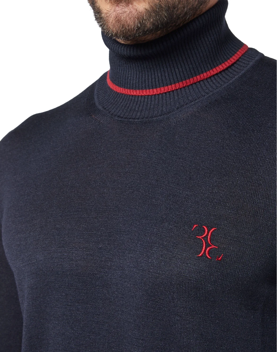 Turtle Neck LS "Eric", цвет: Синий