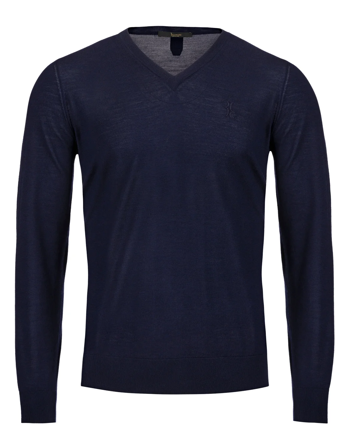 Pullover V-Neck LS "Justin", цвет: Синий