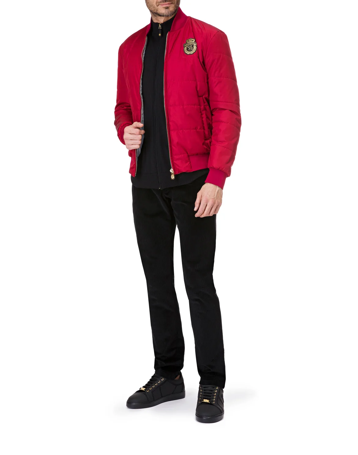 Pullover full zip "Dalston", цвет: Черный
