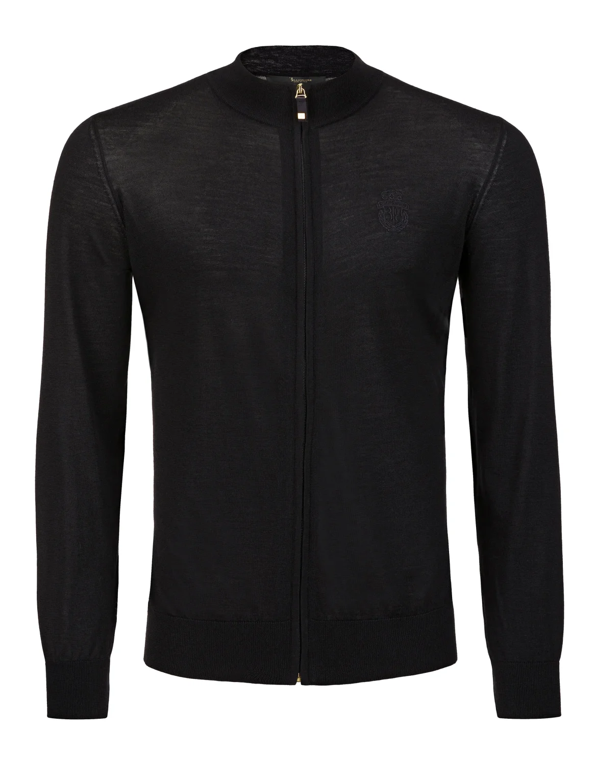 Pullover full zip "Dalston", цвет: Черный