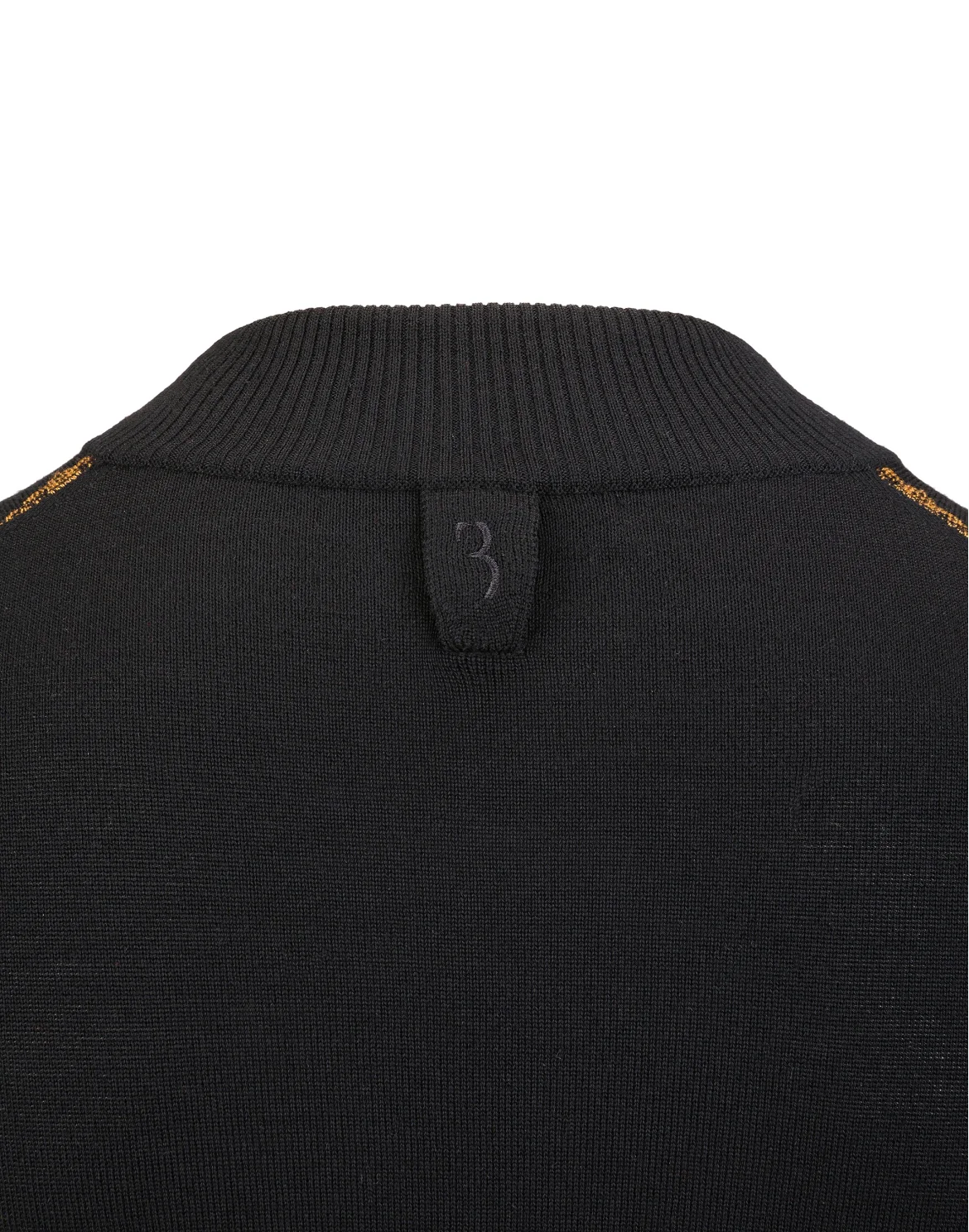 Pullover zip mock "Ricki", цвет: Черный