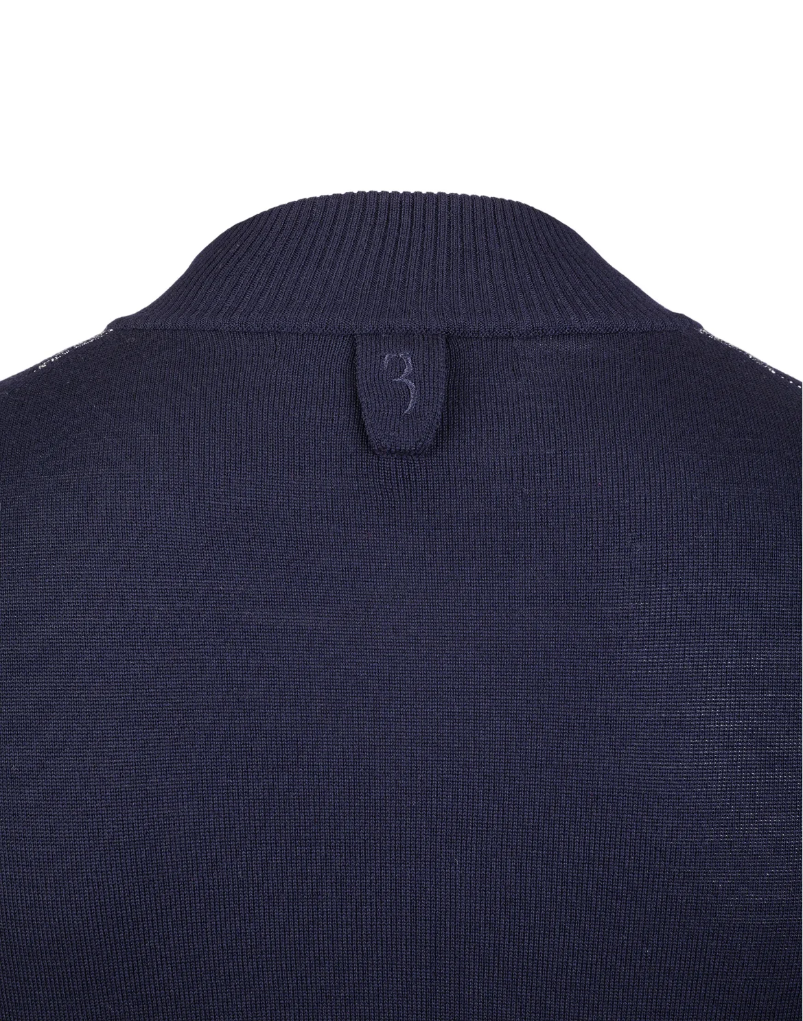 Pullover full zip "Oscar", цвет: Синий