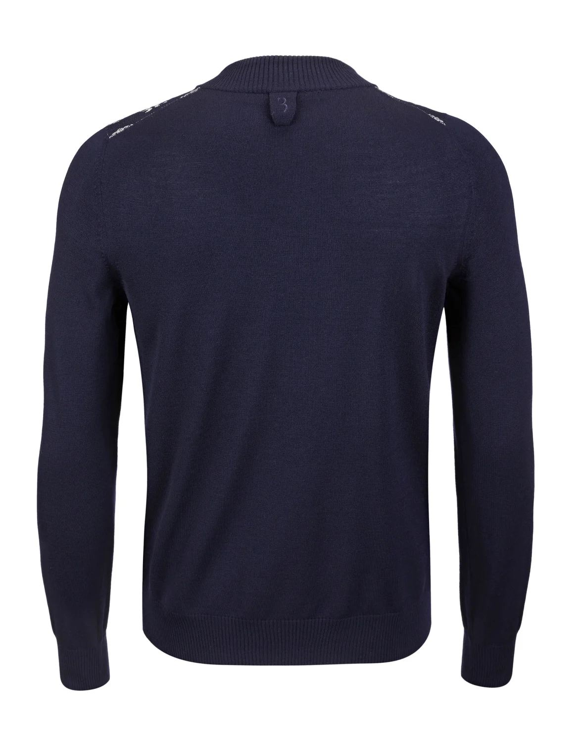 Pullover full zip "Oscar", цвет: Синий