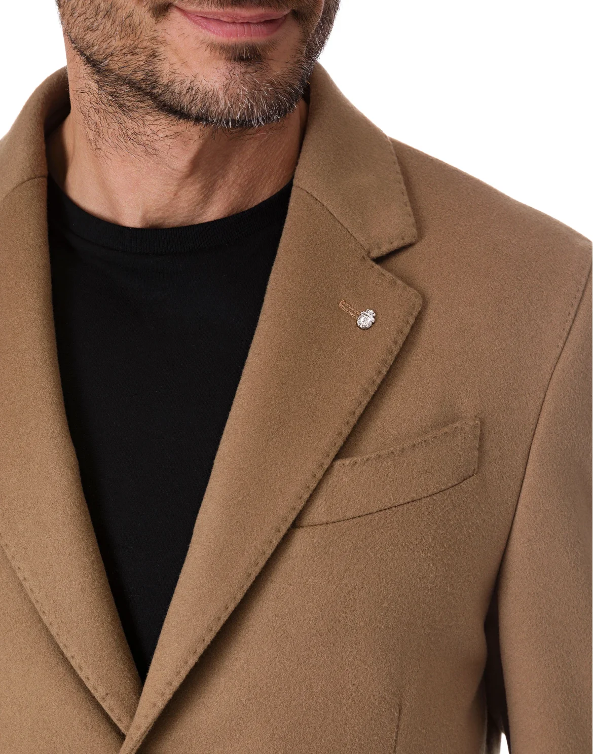 Coat Long "Edison", цвет: Бежевый