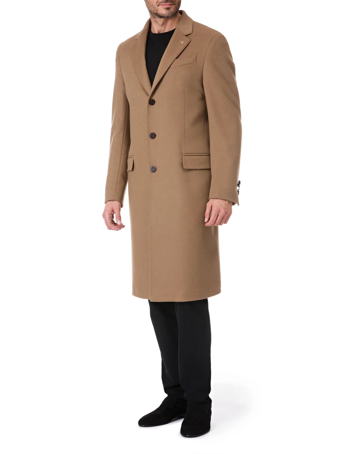 Coat Long "Edison", цвет: Бежевый